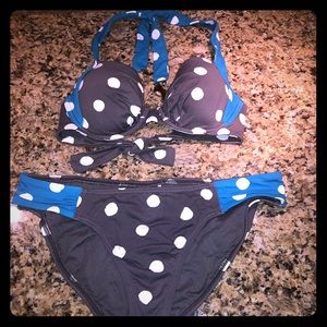Tommy Bahama 2 piece polka dot bikini